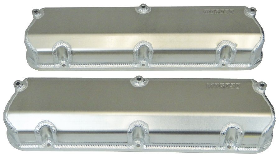 Fabbed, Billet Rail, Ford 302/351W  Performance 68473 Valve Cover; Engine