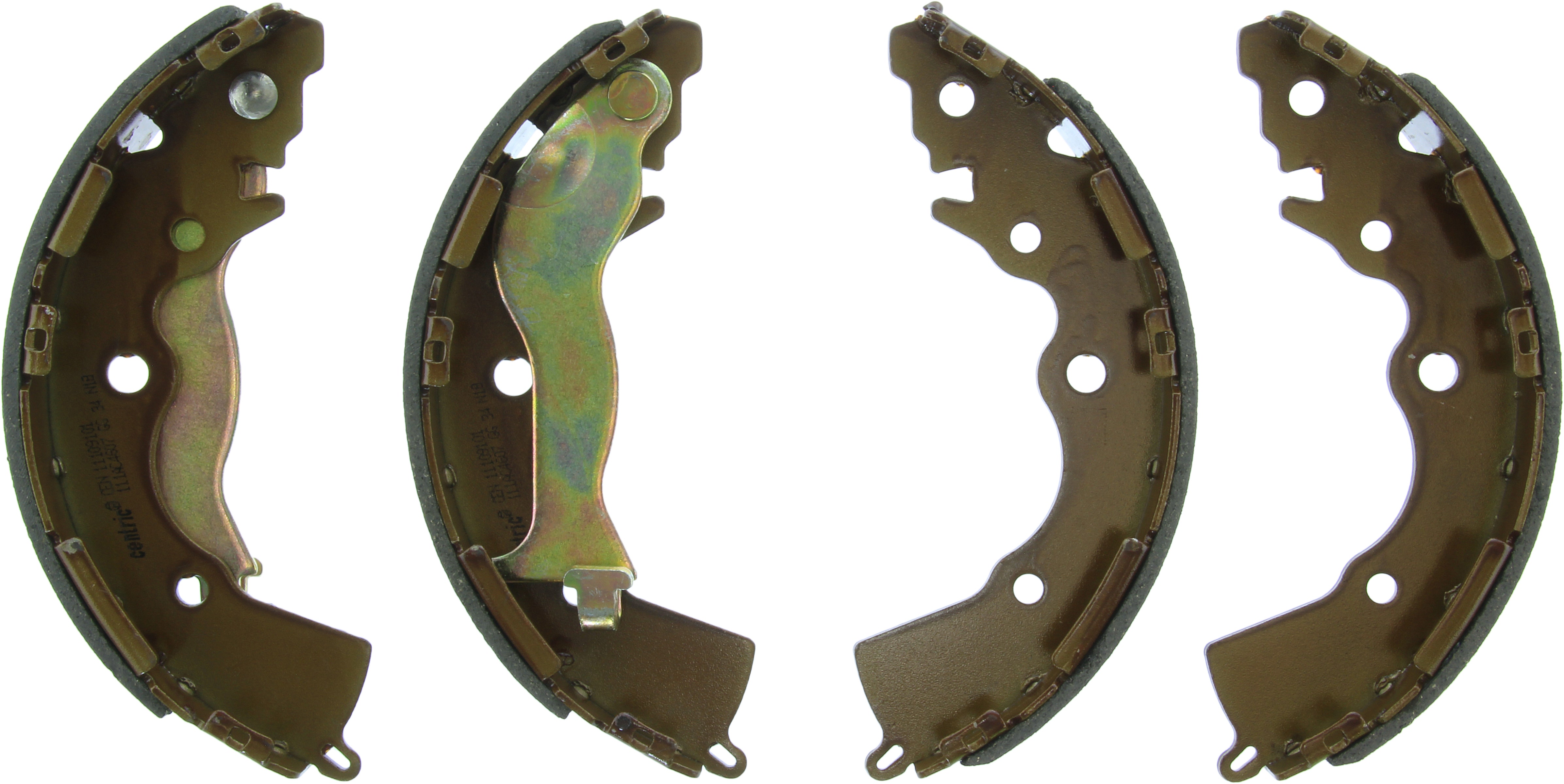 Centric Parts Drum Brake Shoe P/N:111.09101  Drum Brake Shoe P/N: