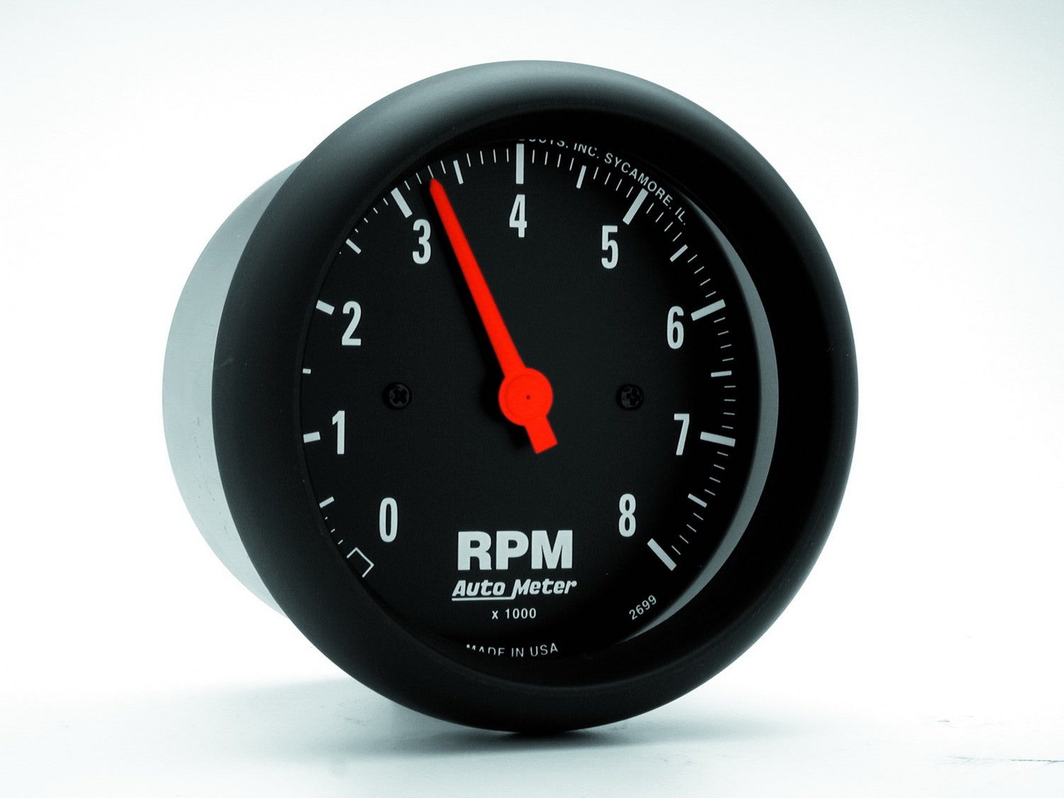 Autometer 2699 Z-Series In-Dash Electric Tachometer Auto Meter Products 2695