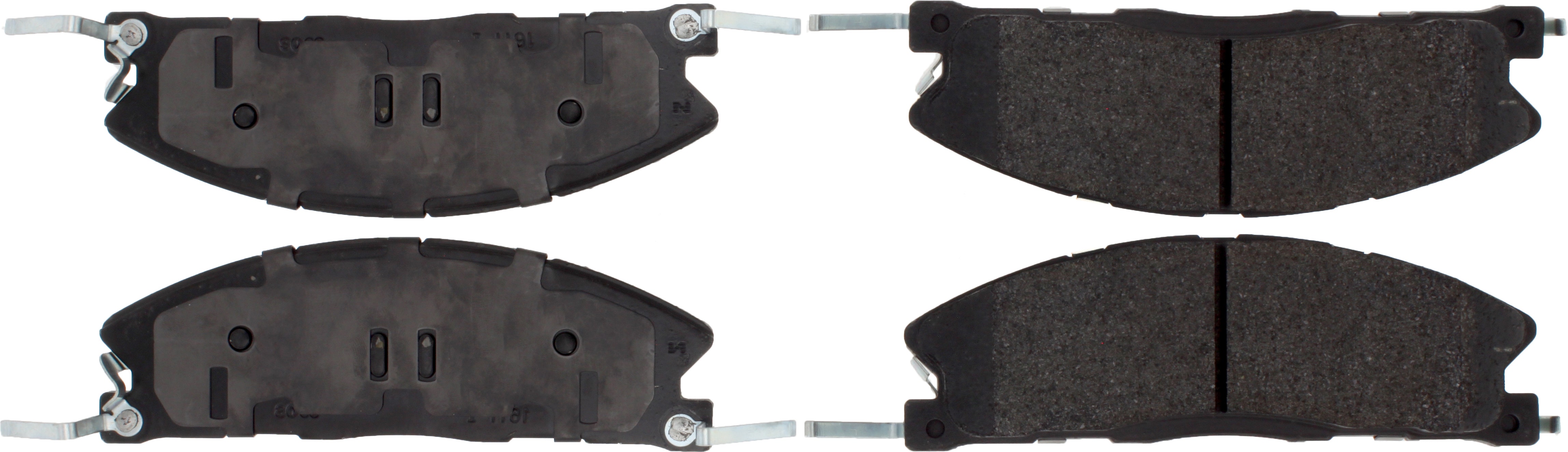 Centric Parts Disc Brake Pad Set P/N:106.16111  Disc Brake Pad Set P/N: