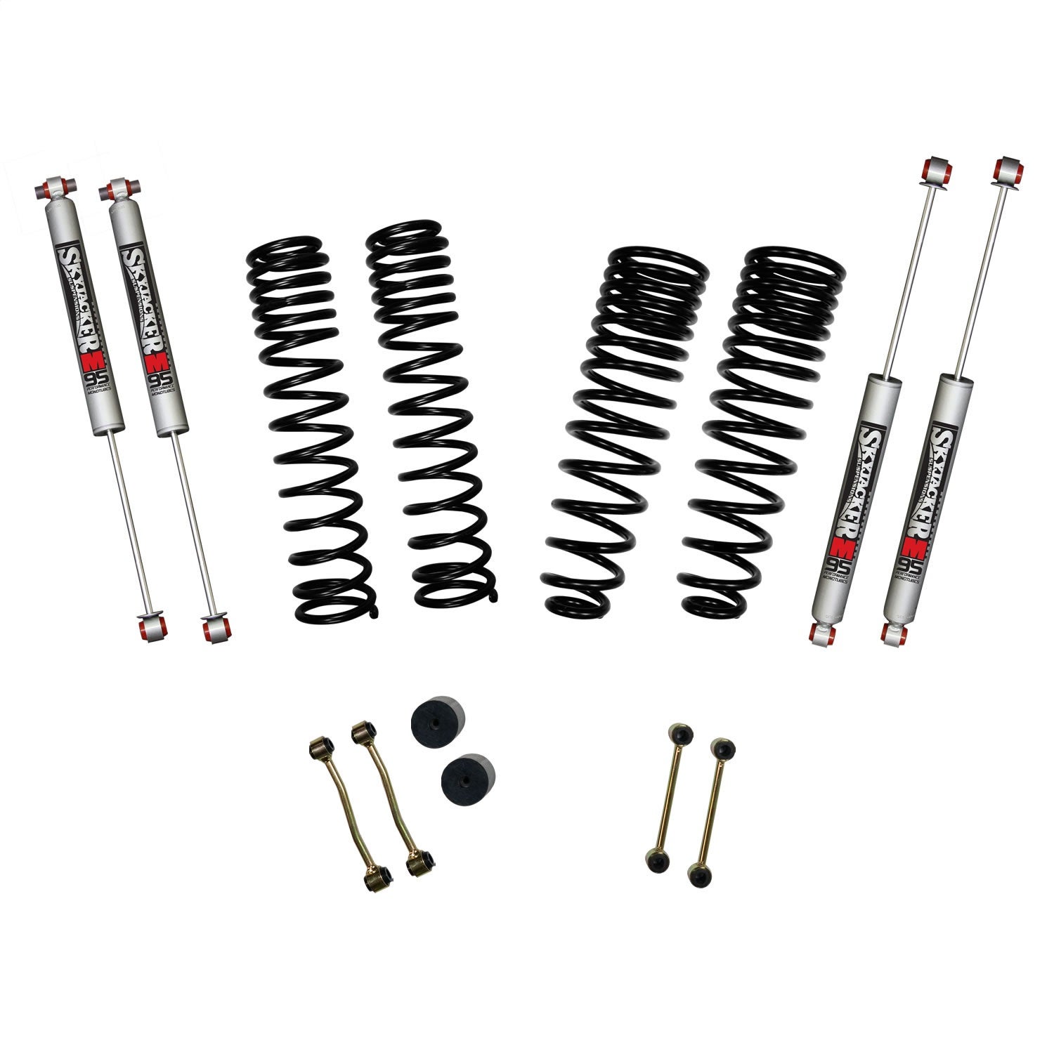 Skyjacker G251pmlt Coil Spring Leveling Kit W/Shocks Fits 20 Gladiator   Coil