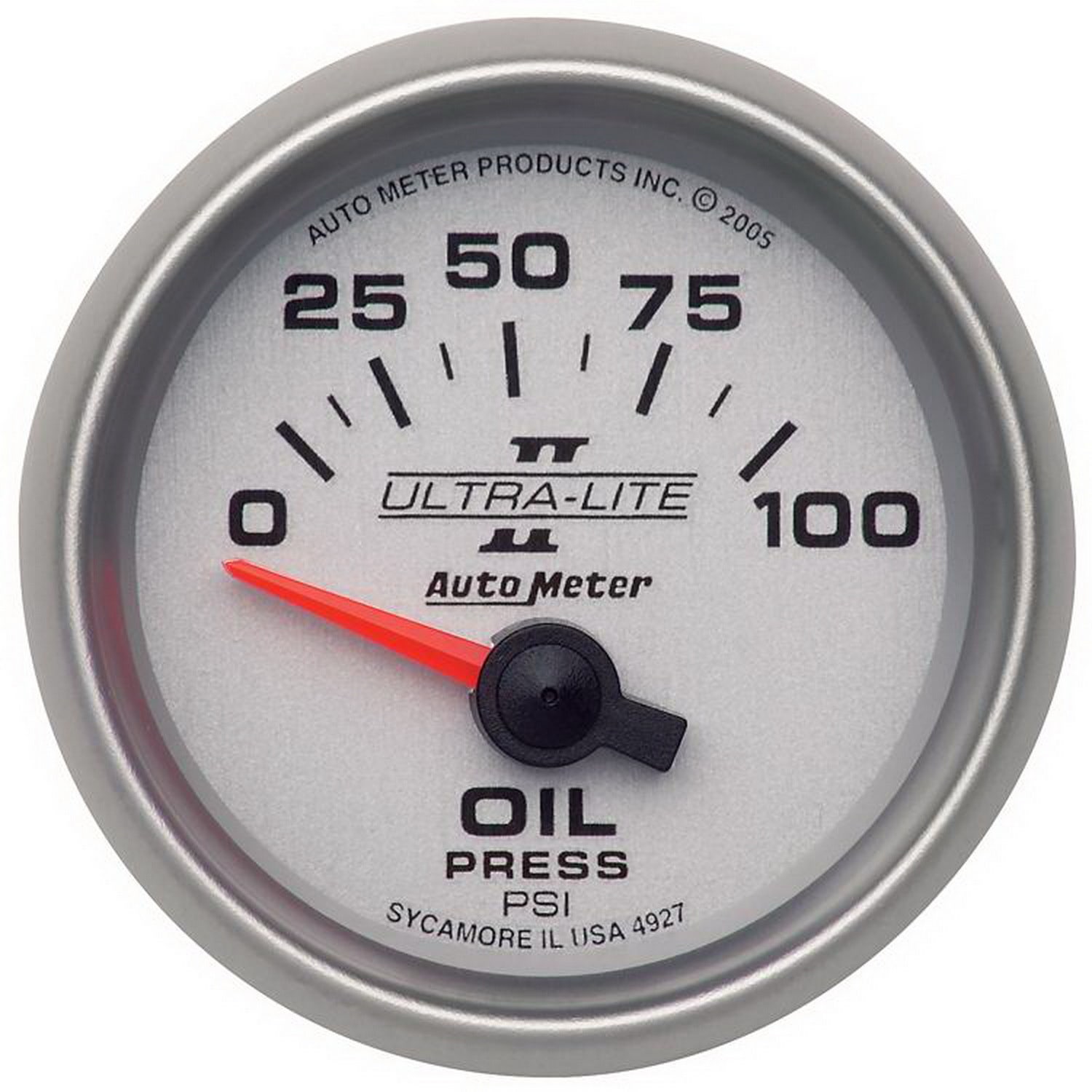 Autometer 4927 Ultra-Lite Ii Electric Oil Pressure Gauge Auto Meter Products