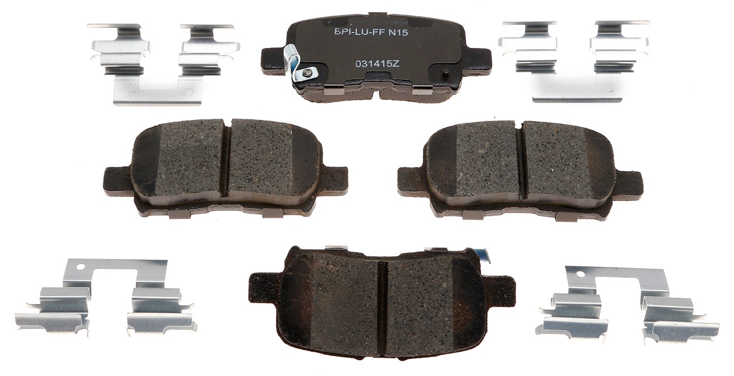 Raybestos Brakes Disc Brake Pad Set P/N:Mgd865ch  Disc Brake Pad Set P/N: