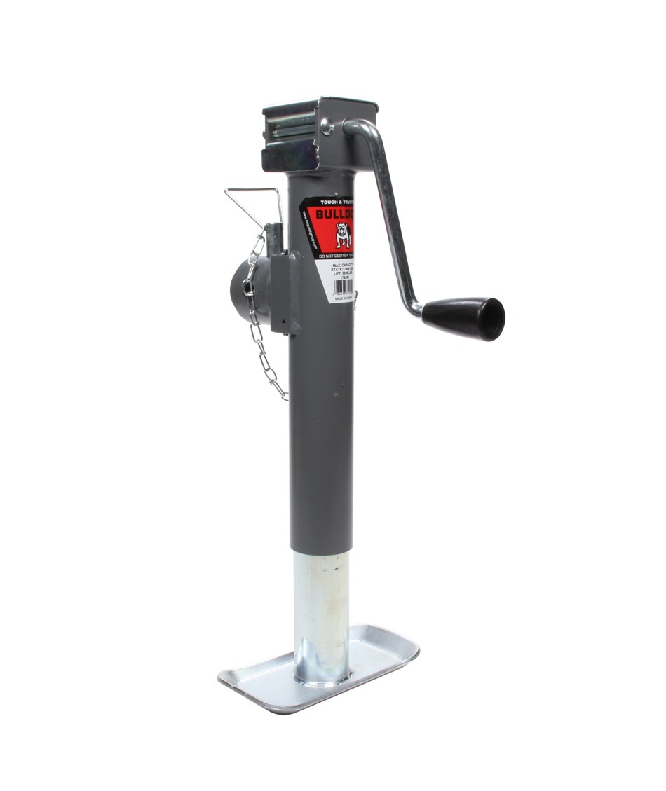 Bulldog 178201 Trailer Jack, Silver, 5,000 Lbs. Bulldog  Trailer Jack, Silver,