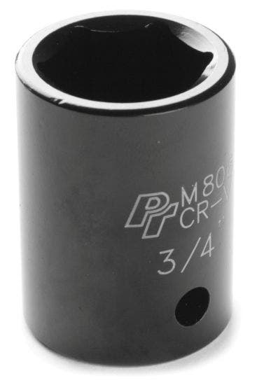 Performance Tool M806 1/2 Dr. 3/4 6-Point Impact Socket   1/2 Dr. 3/4 6-Point
