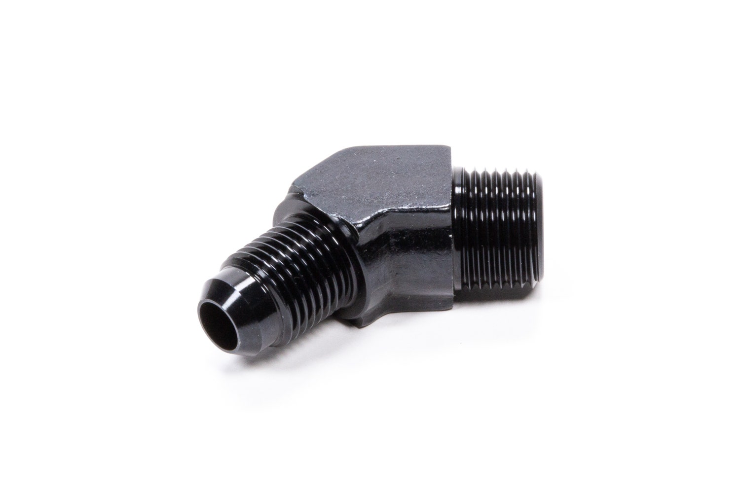 Fragola Performance Systems 482366-Bl #6 X 3/8Mpt 45 Adapter Black  Performance