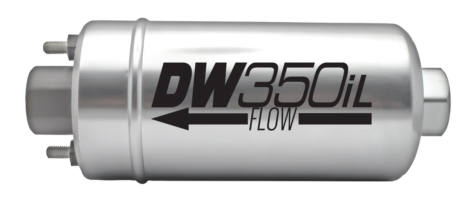 Deatschwerks 9-350 In-Line External Fuel Pump (350Lph), 1 Pack   In-Line