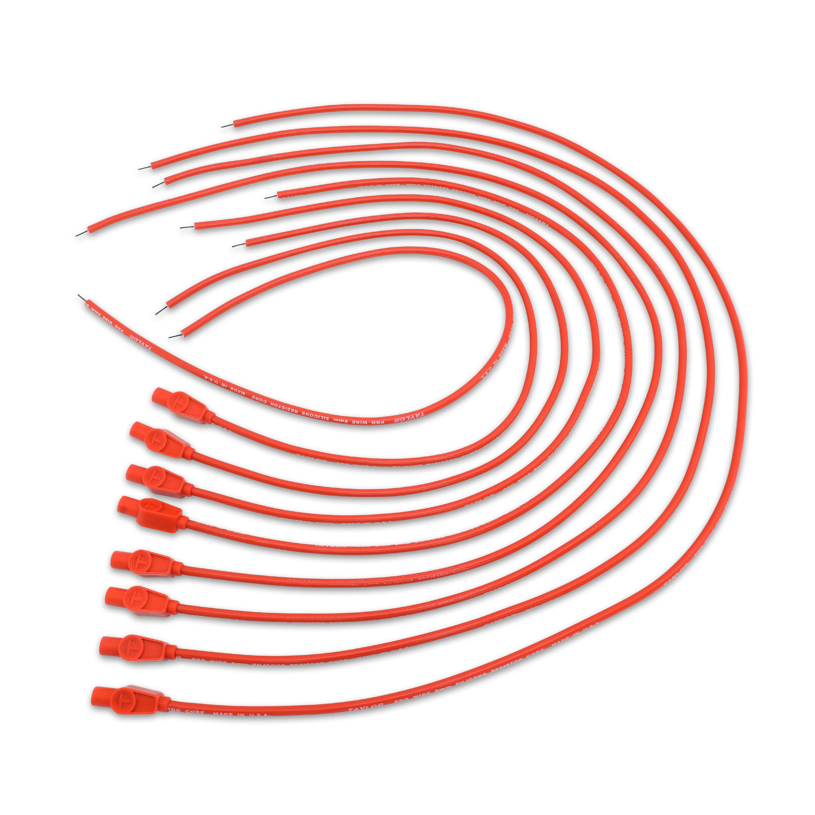 Taylor Cable 70255 8Mm Pro Wire Ignition Wire Set   8Mm Pro Wire Ignition Wire