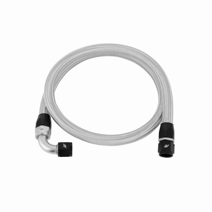 4Ft Stainless Steel Braided Hose W -10An Fittings Mishimoto 4Ft Stainless Steel