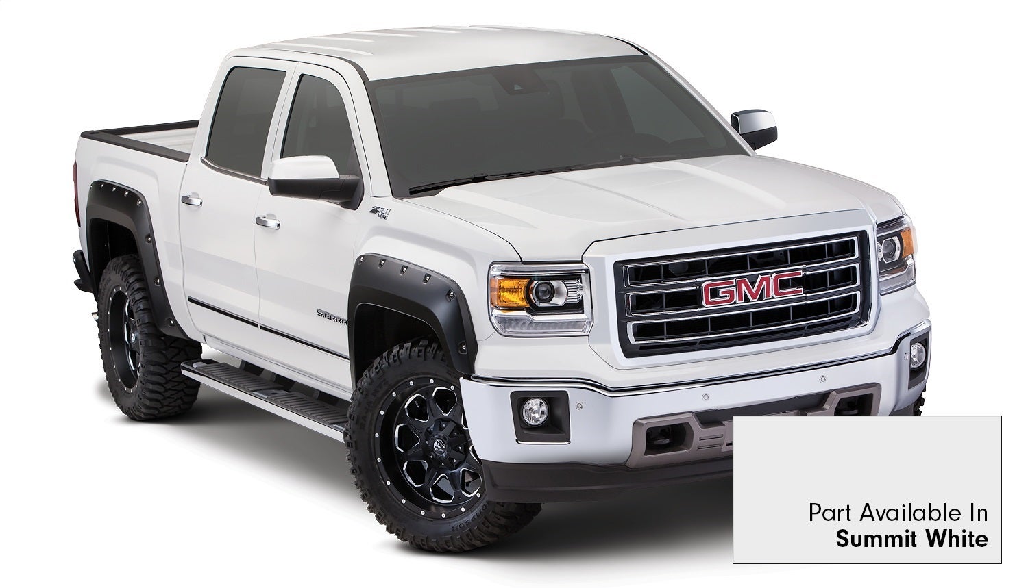 Bushwacker 40927-14 Pocket Style Color Match Fender Flares   Pocket Style Color