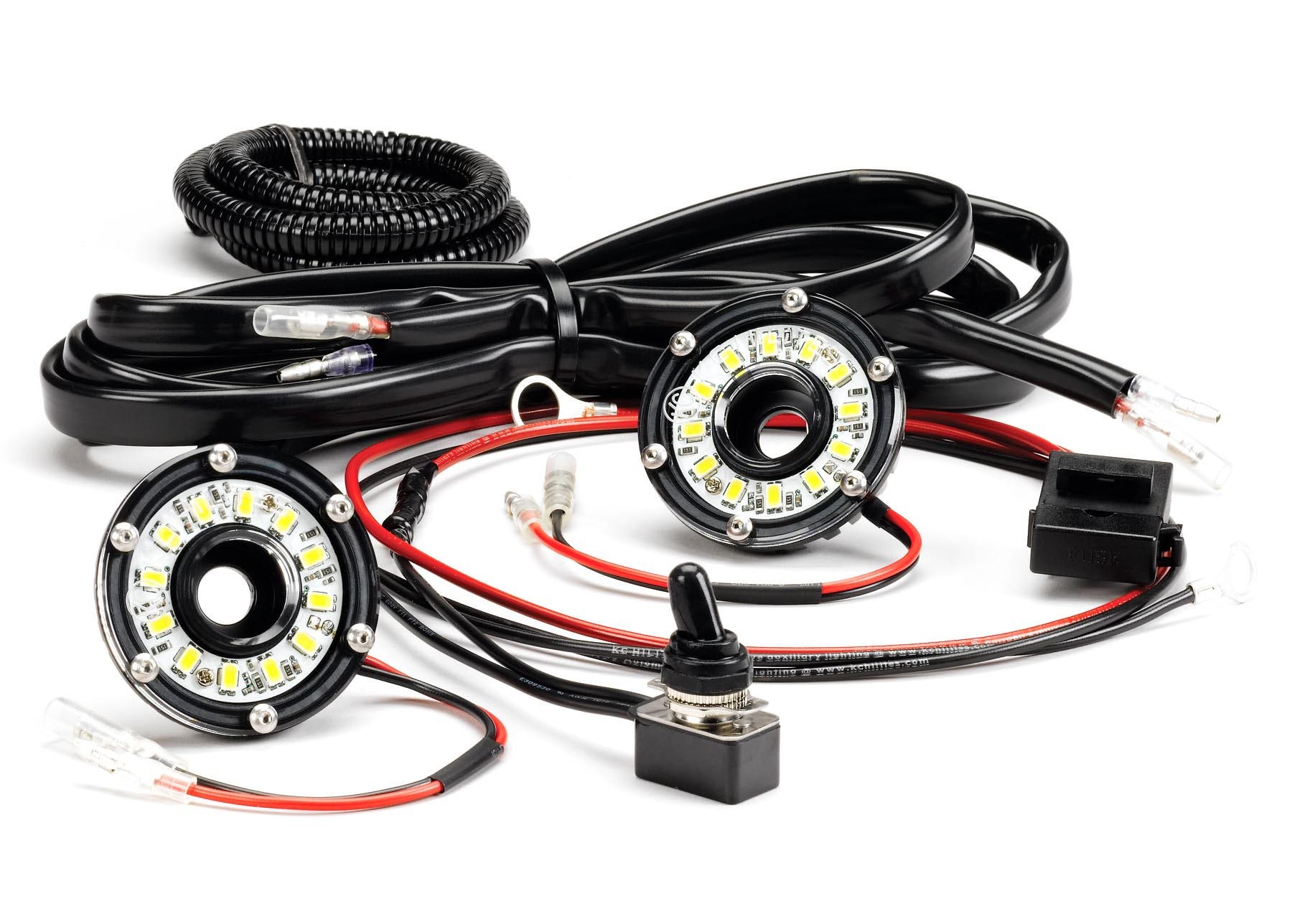 Kc Hilites 355 Under Hood Cyclone Led Light Kit   Under Hood Cyclone Led Light