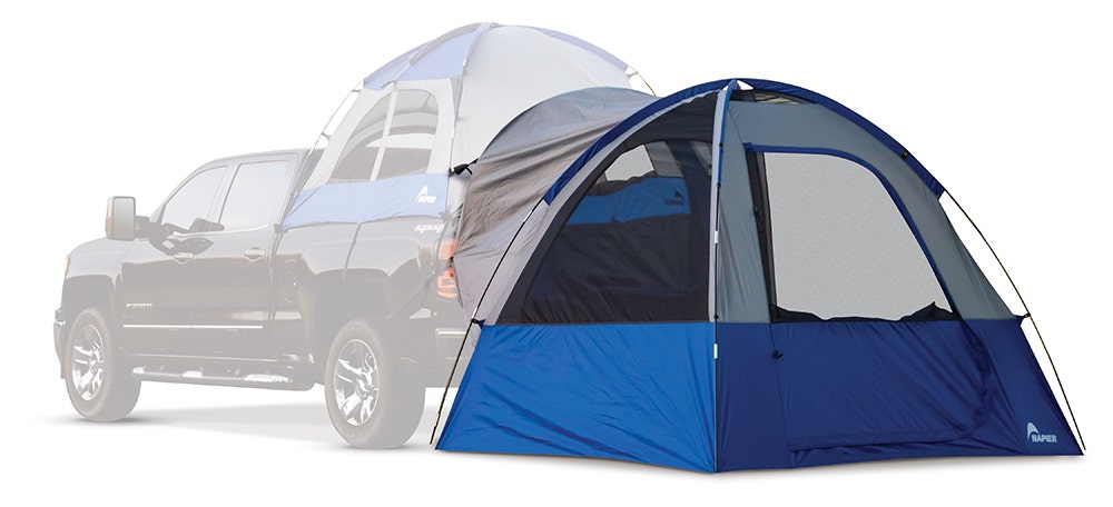 Napier Sportz Link Portable 4 Person Truck Bed Attachment Outdoor Camping Tent