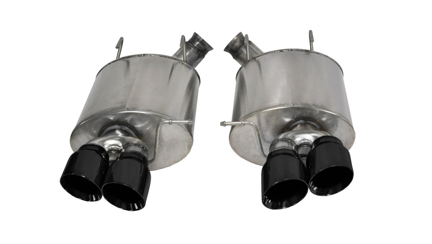 Corsa Performance 14321Blk Sport Axle-Back Exhaust System Fits 13-14 Mustang