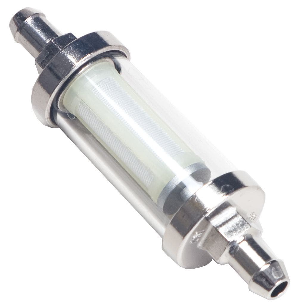 Trans-Dapt 9245 Chrome Fuel Filter Trans Dapt  Fuel Filter; Type - Complete