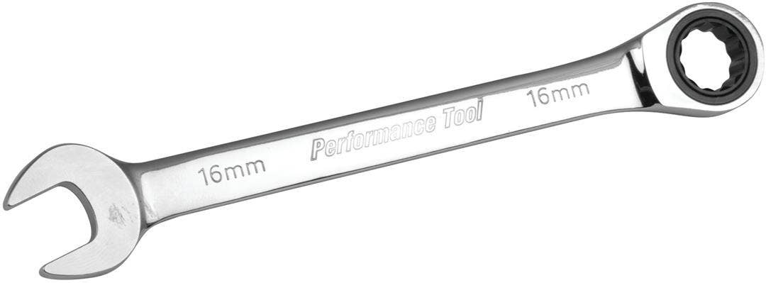 Performance Tool W30356 Professional Chrome Vanadium Metric 16Mm Ratcheting