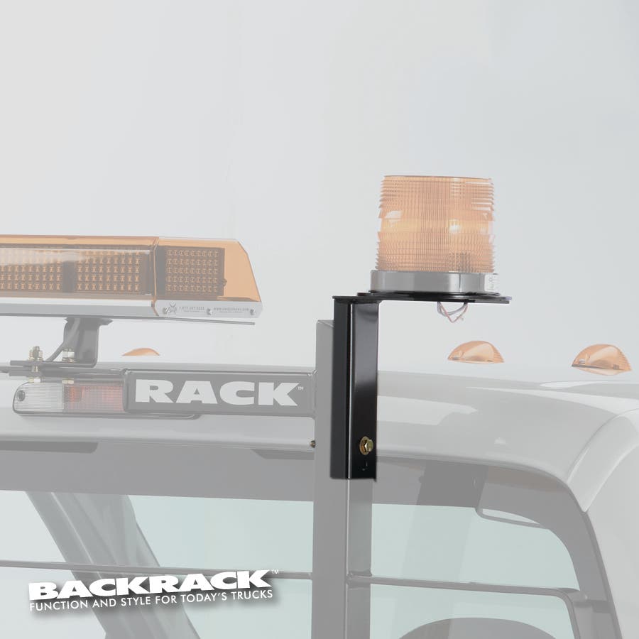 Backrack 81003 Utility Light Bracket Back Rack  Headache Rack Light Mount; Used