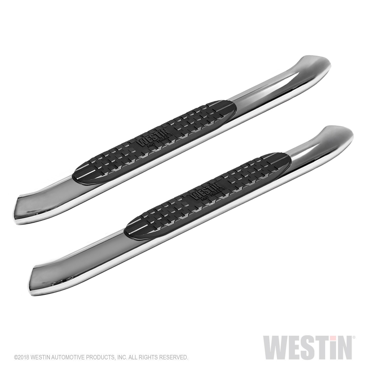 Westin Pro Traxx 4 Oval Nerf Step Bars   2018-2021 Wrangler Jl 2Dr   21-24050