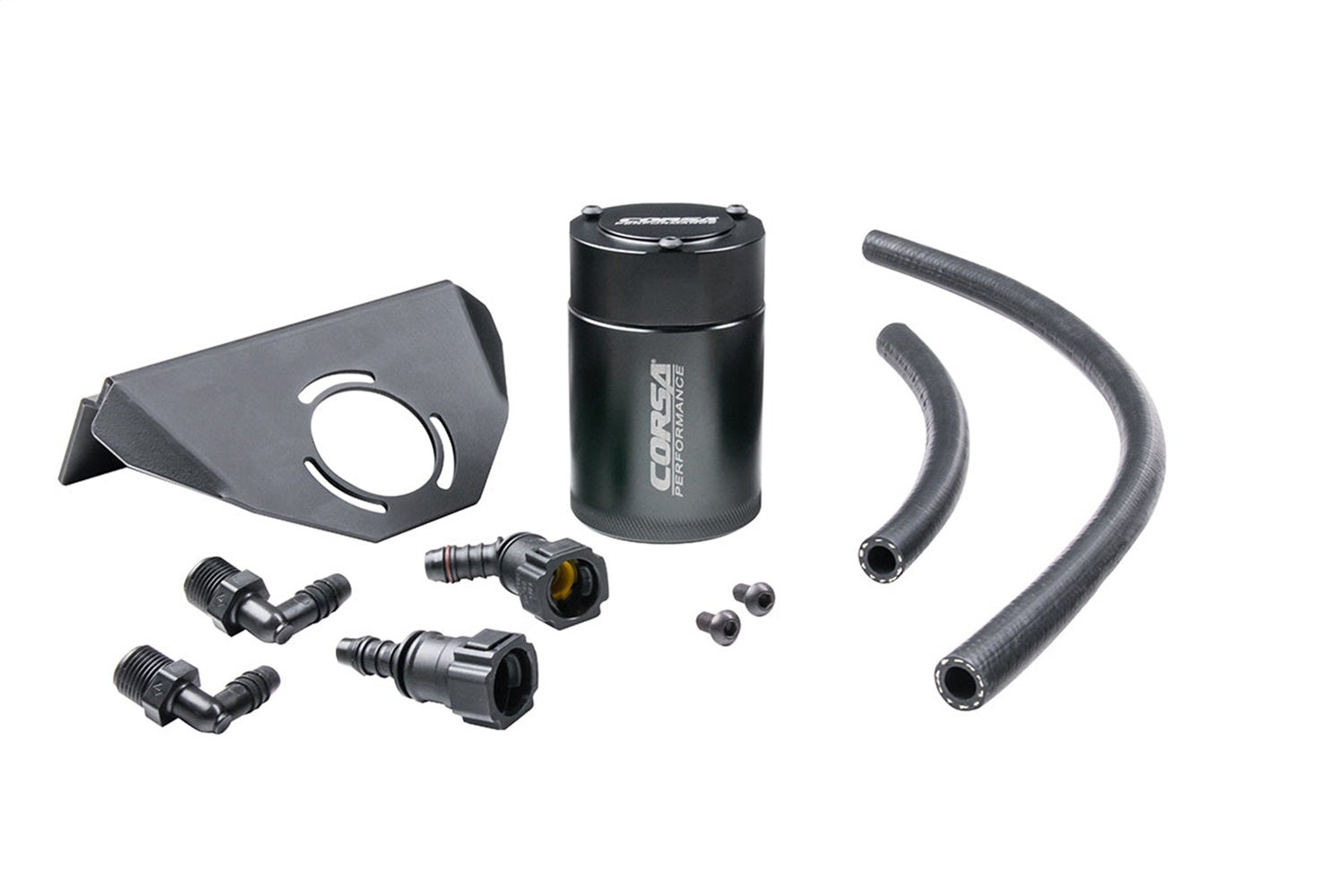 Corsa Performance Cc0005 Engine Oil Catch Can Fits 20-23 Corvette   Engine Oil