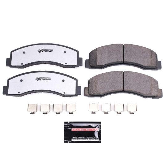 Power Stop Z36-2087, Z36 Truck & Tow Front Carbon-Fiber Ceramic Brake Pads Power