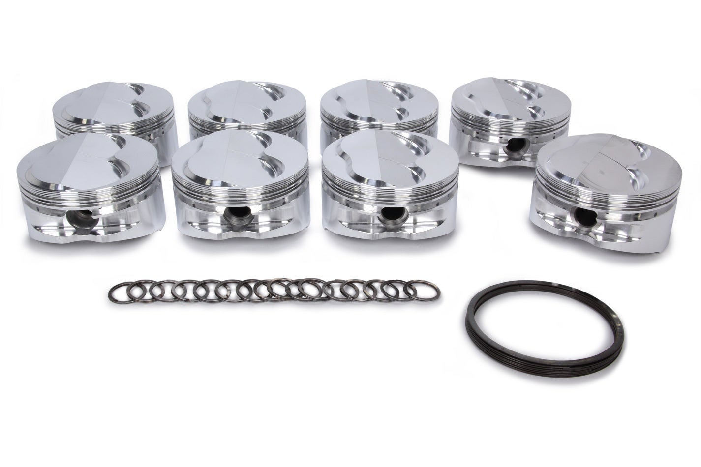 Sbc 400 Domed Piston Set 18 Degree Sbc 400 Domed Piston Set 18 Degree