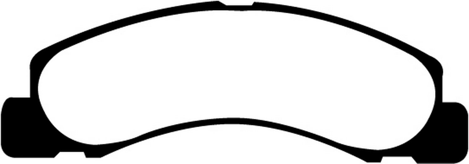 Ebc Brakes Dp61308 6000 Series Greenstuff Truck/Suv Brakes Disc Pads   Brake Pad