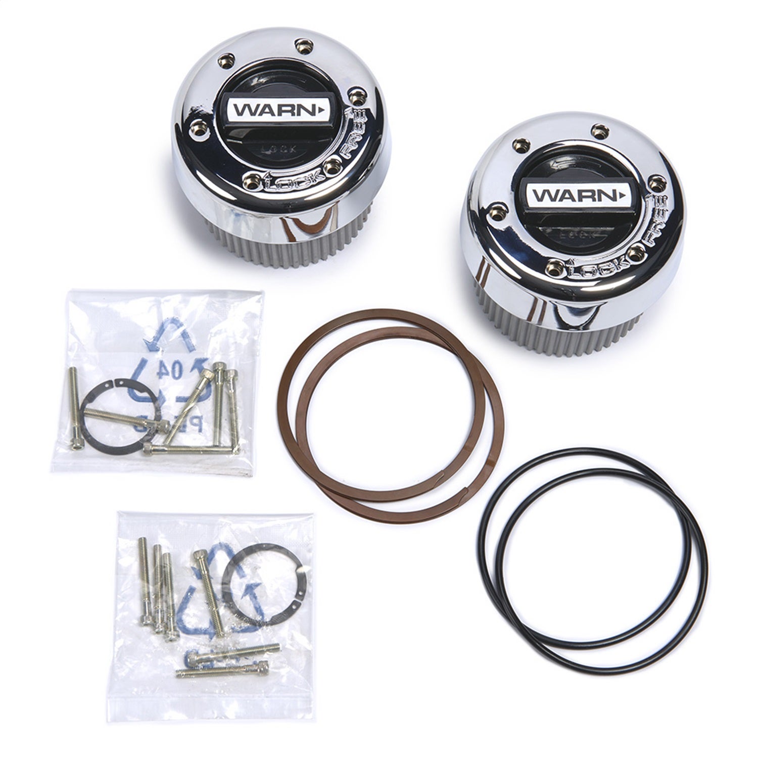 Warn 11690 Standard Manual Hub Kit  Industries  Locking Hub Manual; Type -