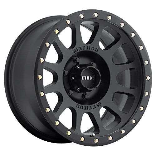 Method Race Wheels 305 Nv Matte Black 18X9" 6X5.5", 18Mm Offset 5.75" Backspace,