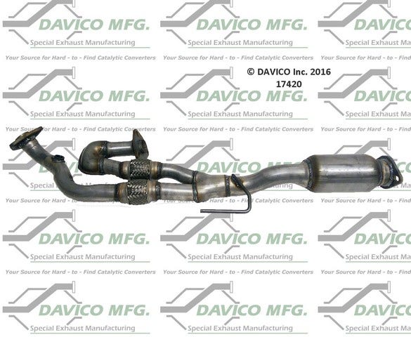 Davico Mfg Catalytic Converter P/N:17420  Catalytic Converter P/N: