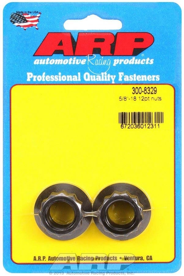 Arp 300-8329 5/8"-18 12-Point Nut - 2 Piece Arp  5/8 -18 12-Point Nut - 2 Piece