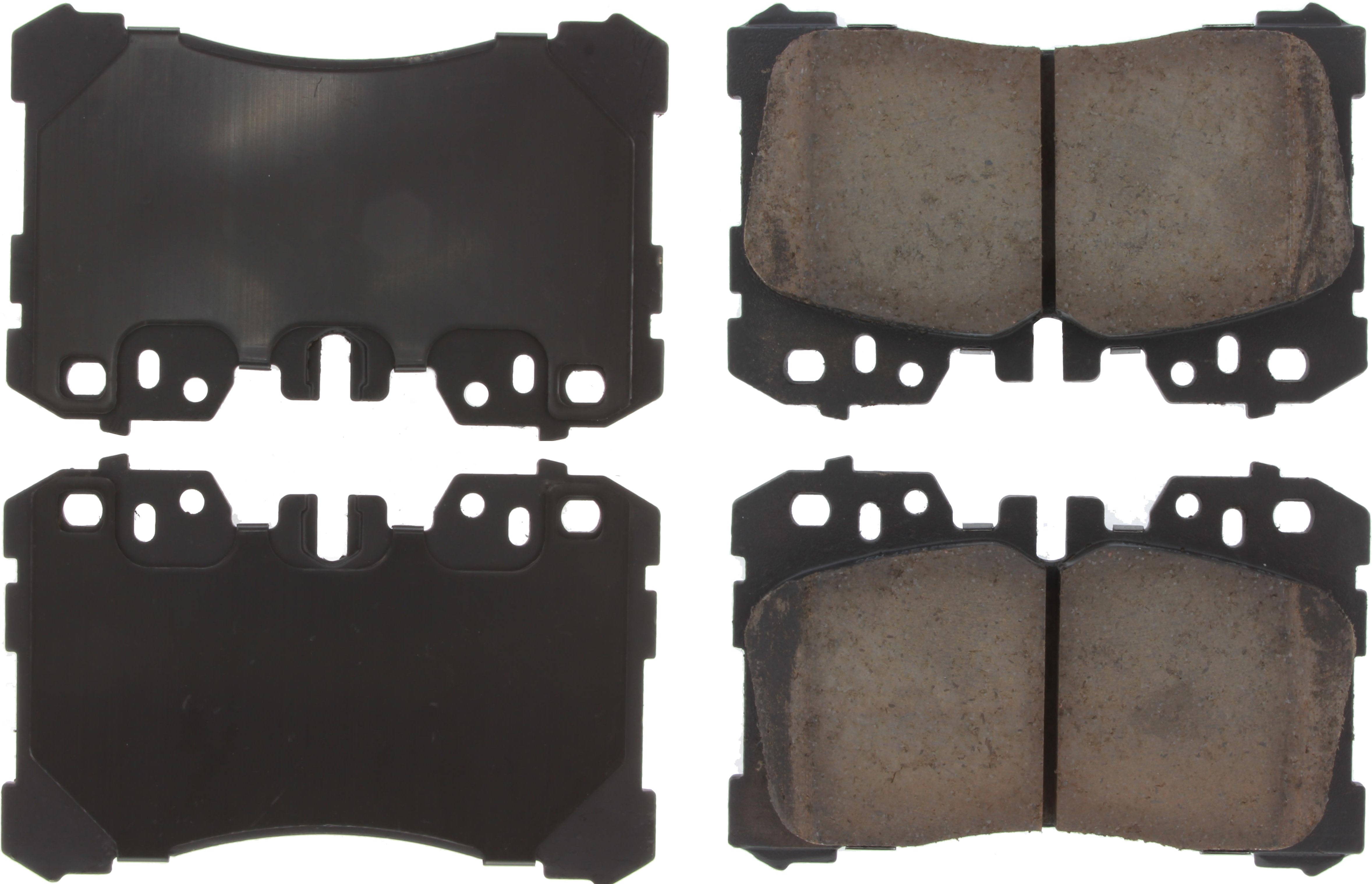 Centric Parts Disc Brake Pad Set P/N:105.12820  Disc Brake Pad Set P/N: