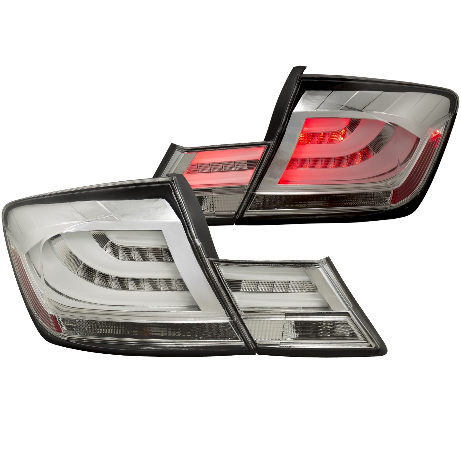 Anzo Usa 321325 Tail Light Assembly Fits 13-15 Civic   Tail Light Assembly Fits