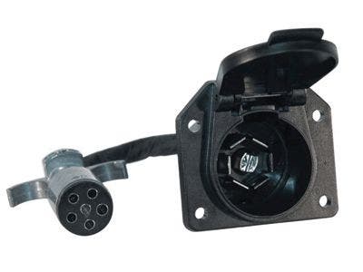 Husky Towing 30693 Wiring Adptr 6-P Ag-7-Pin  Towing  Wiring Adptr 6-P Ag-7-Pin