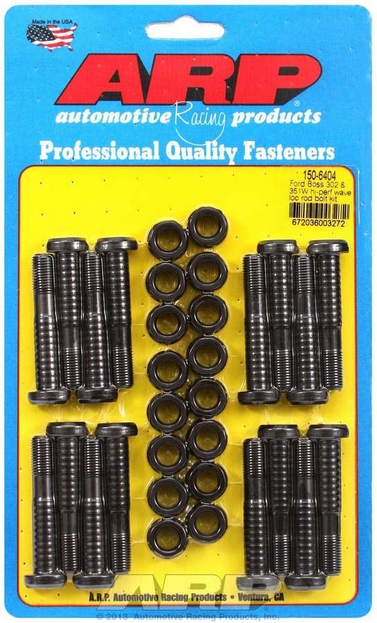 Arp 1506404 High Performance Wave-Loc Connecting Rod Bolt - Set Of 16 Arp