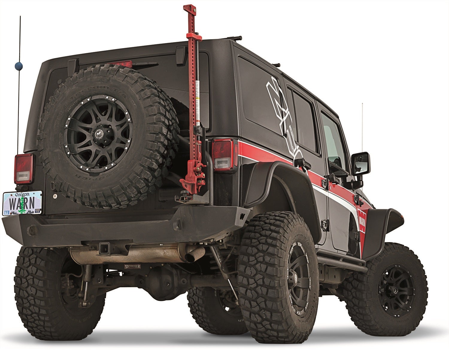 Warn 89525 Elite Series Rear Bumper Fits 07-15 Wrangler (Jk)  Industries  Bumper