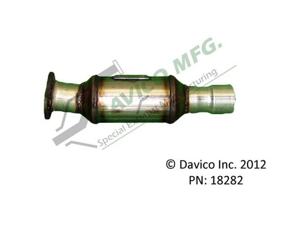 Davico Mfg Catalytic Converter P/N:18282  Catalytic Converter P/N: