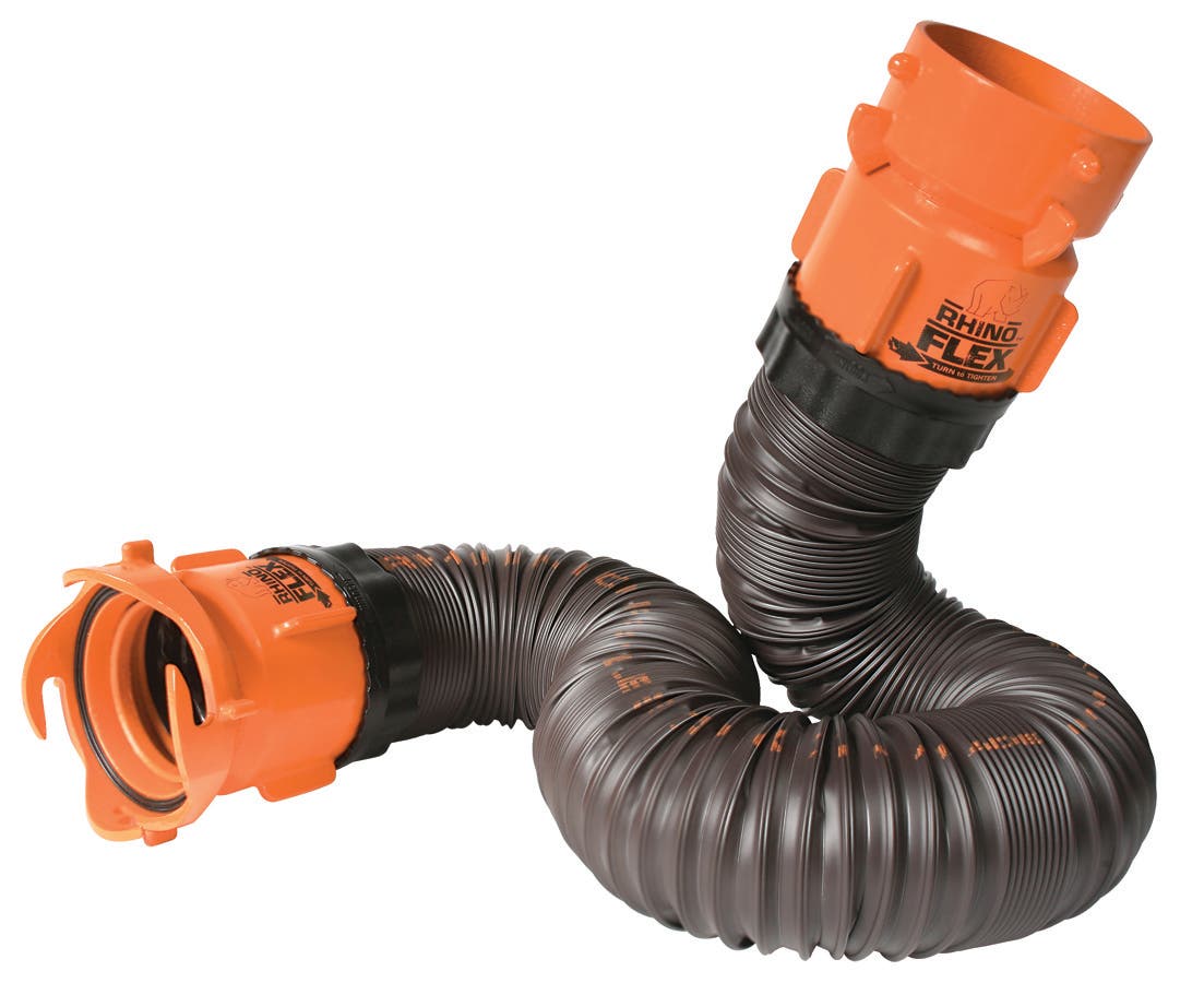 Camco Flex Extension Kit Hoses 5Ft.   Sewer Hose Rhinoflex (Tm); Extended Length