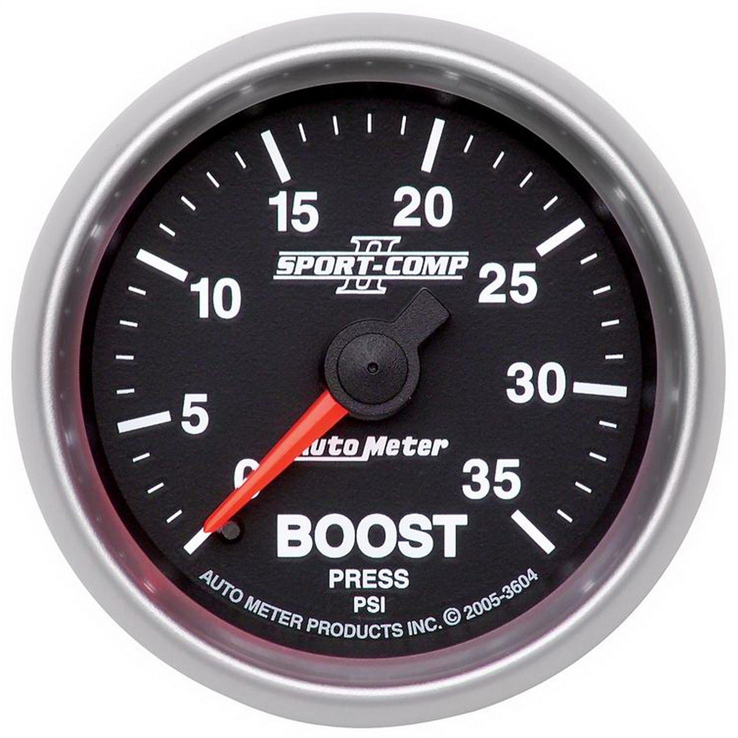 Autometer 3604 Sport-Comp Ii Mechanical Boost Gauge Auto Meter Products 3428