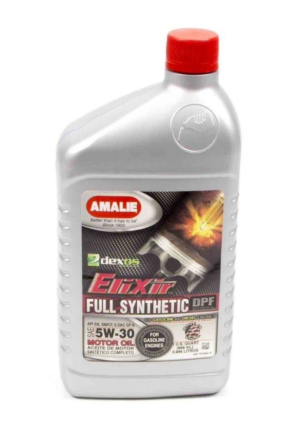 Amalie (75766-56) Elixir 5W-30 Full Synthetic Motor Oil - 1 Quart Bottle