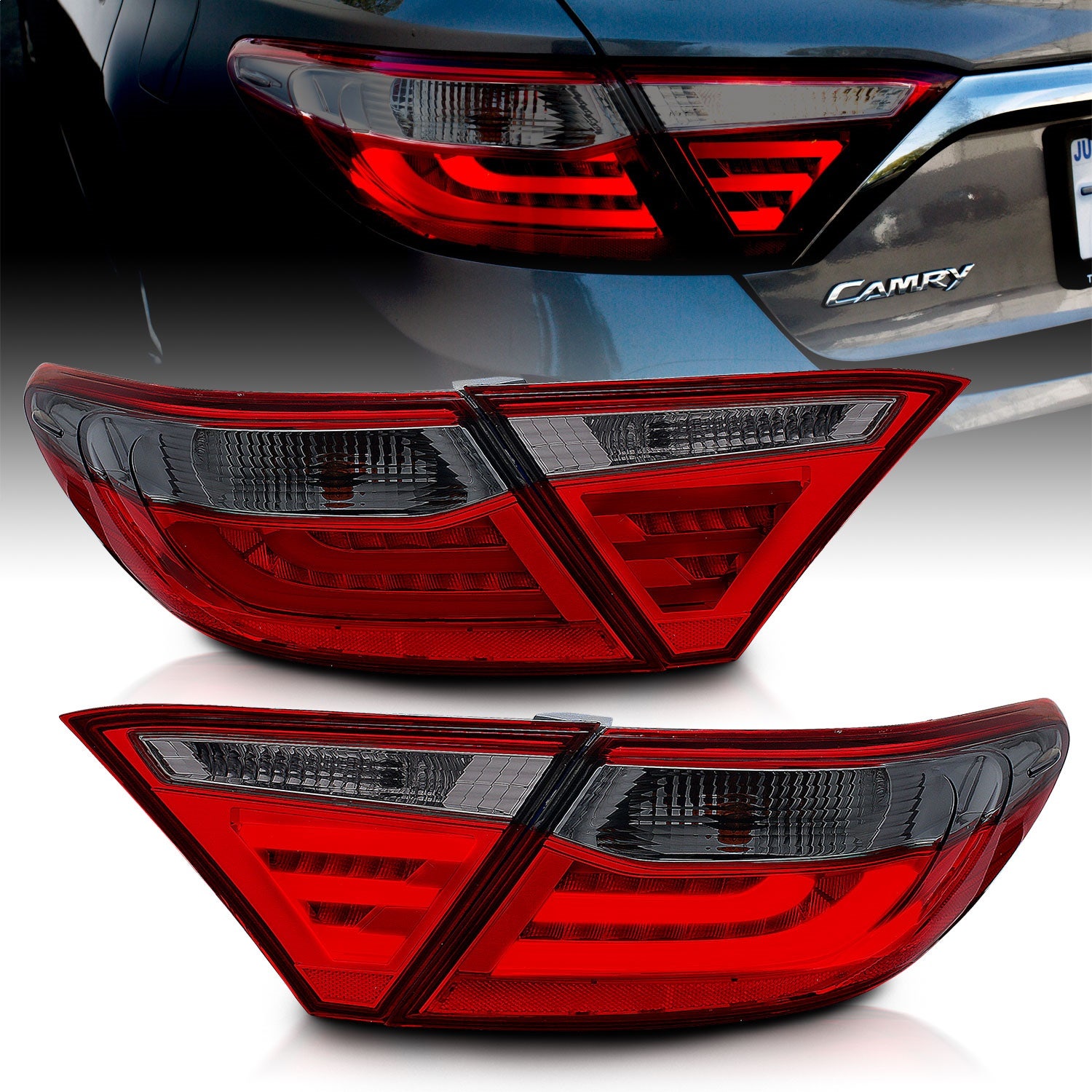 Anzo Usa 321336 Tail Light Assembly Fits 15-17 Camry   Tail Light Assembly Fits