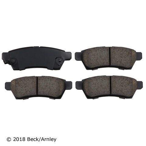 Beck/Arnley Disc Brake Pad Set P/N:089-1727  Disc Brake Pad Set P/N: