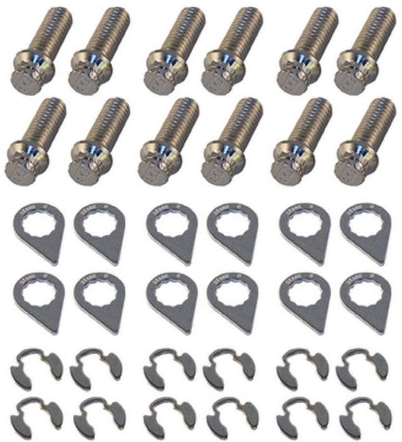 Stage 8 8931 Sb Chevy Header Bolt Kit 12Pt Stage 8  Sb Chevy Header Bolt Kit