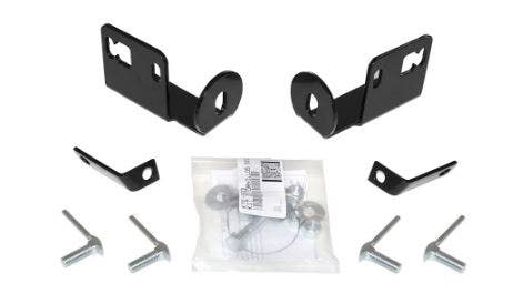 19-C Ram 1500 Fits All Cab Styles Rc2 Bull Bar Brackets Black 19-C Ram 1500 Fits