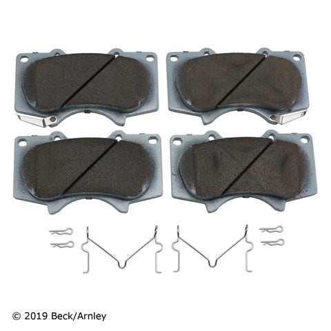 Beck/Arnley Disc Brake Pad Set P/N:085-6678  Disc Brake Pad Set P/N:
