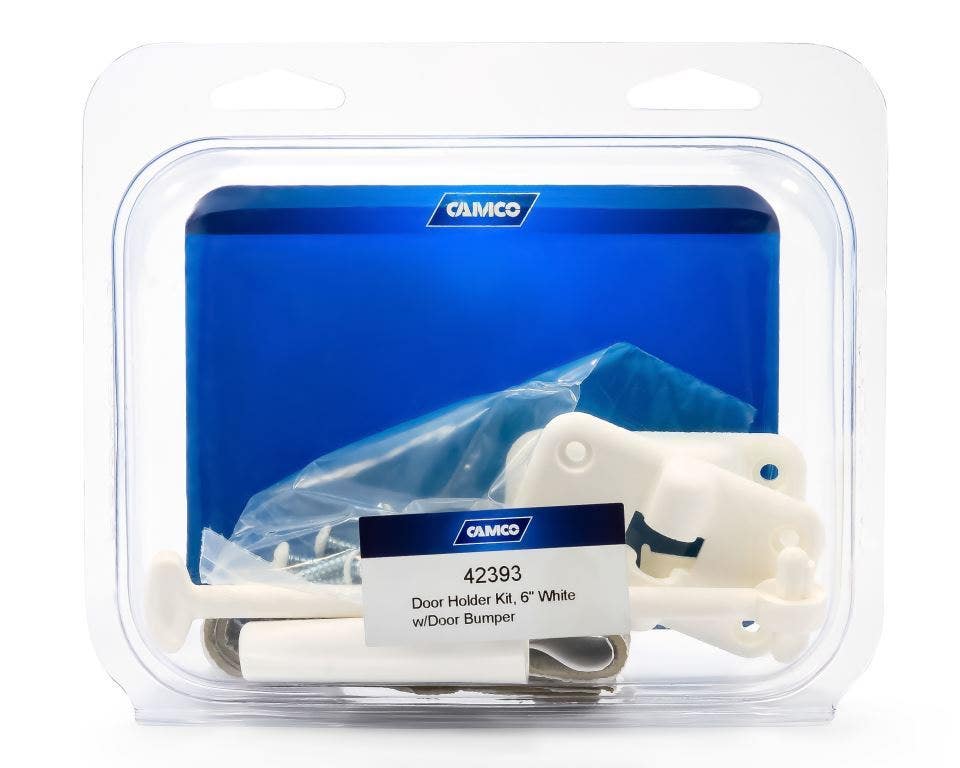 Camco Mfg 42393 Door Holder Kit 6"   Door Holder; Type - Keep Doors Open, Length