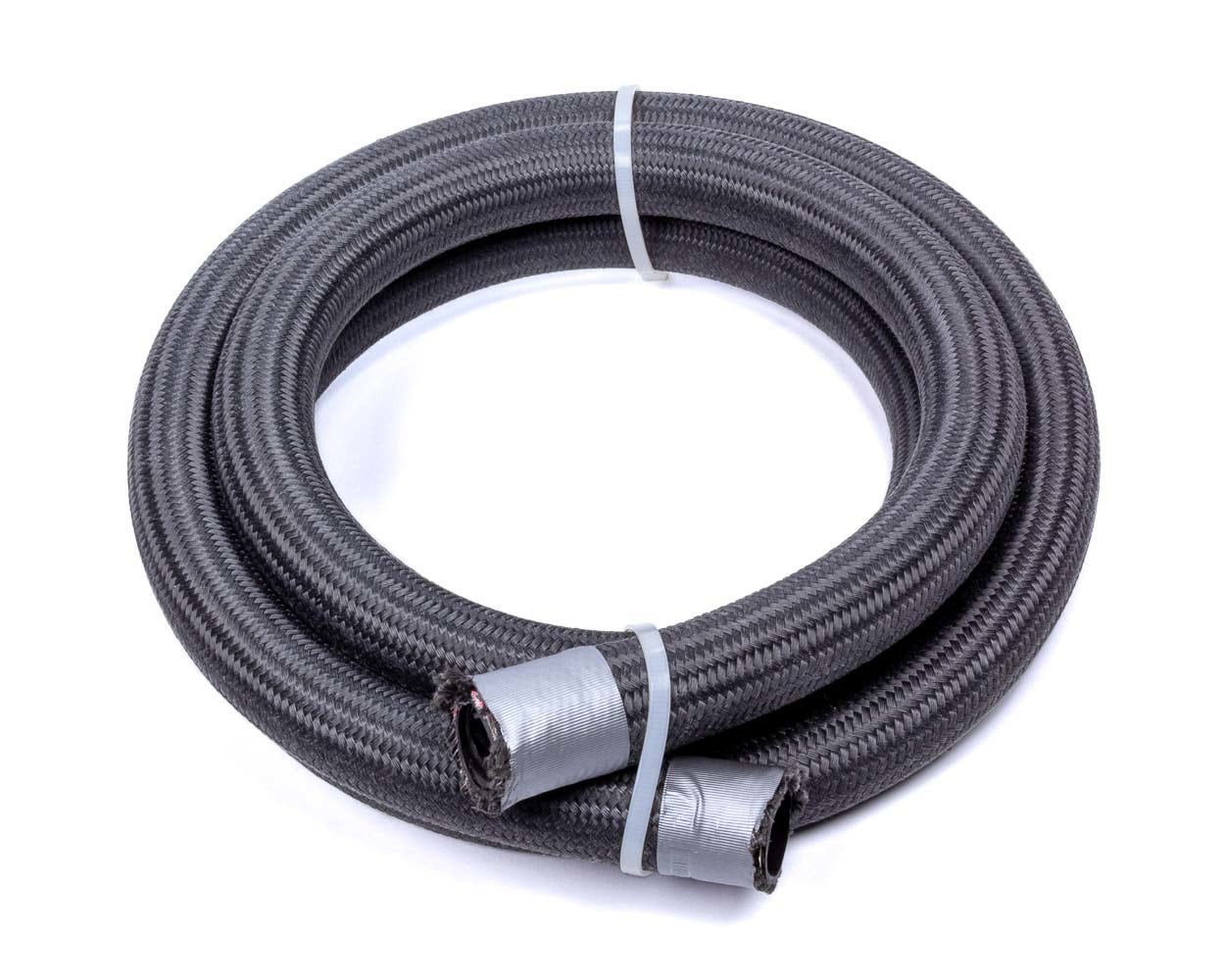 Hose, 12 An, 6 Ft, Braided Fire Retardant Fabric, Wire Reinforced, Ptfe, Black,