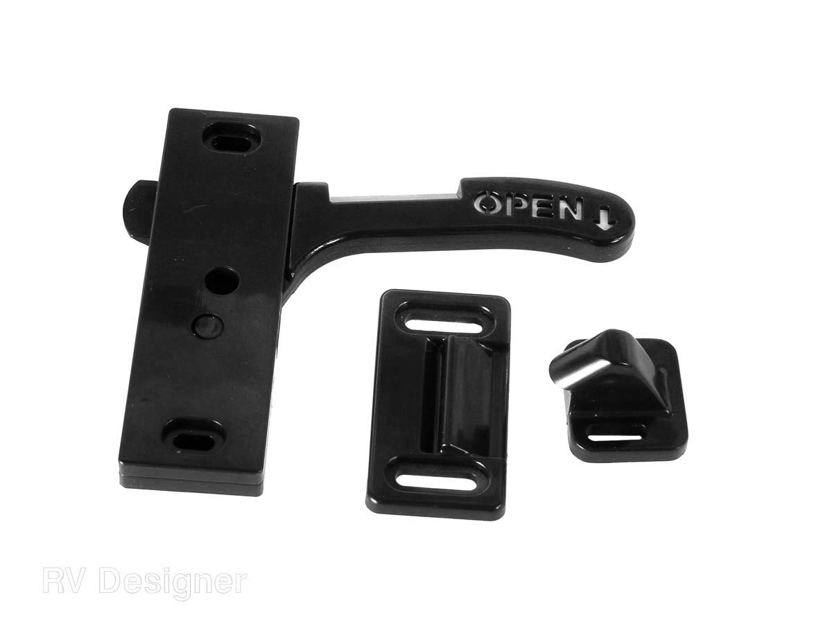 Rv Designer E285, Screen Door Latch And Handle Kit, Right Hand, Entry Door