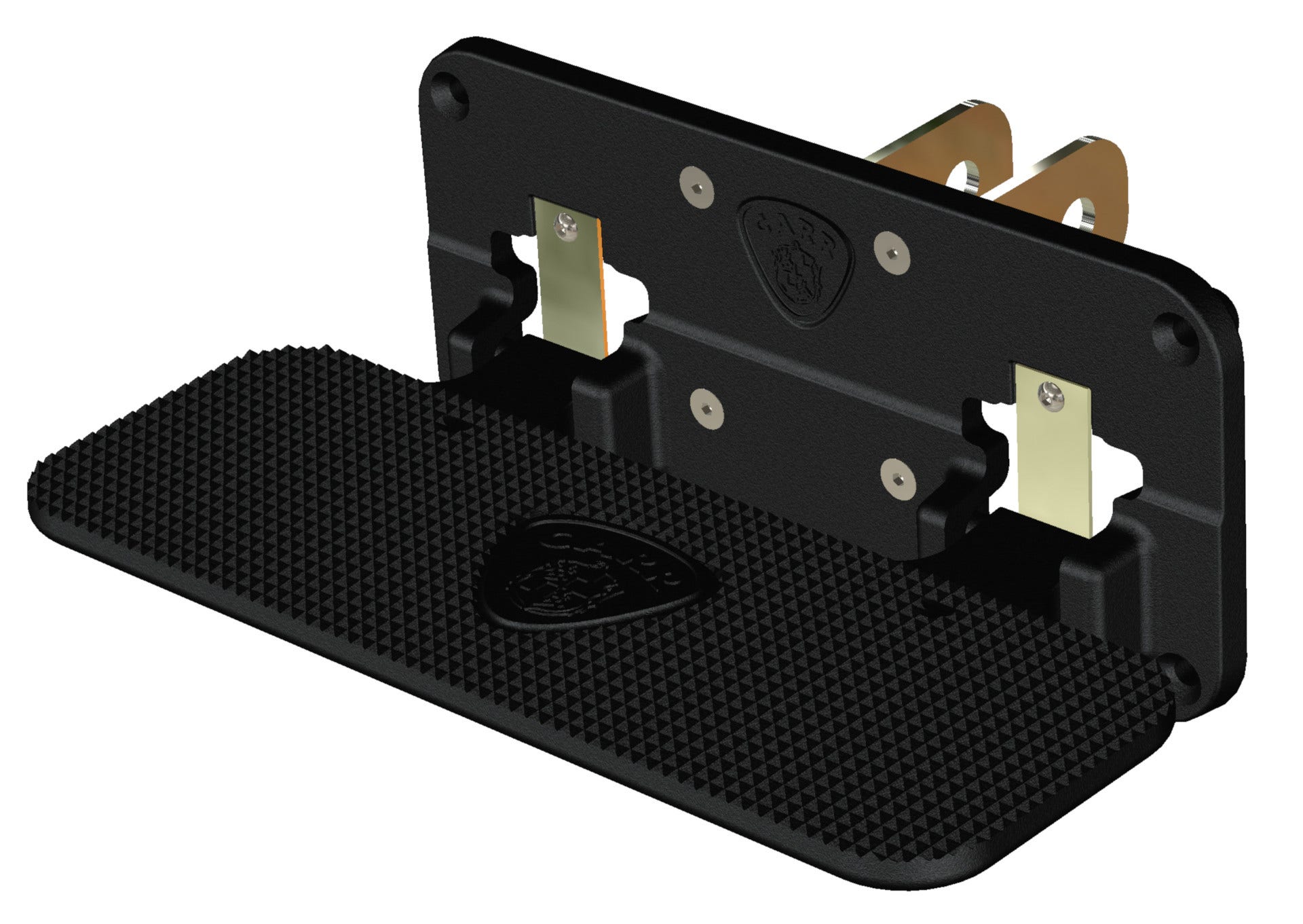 Carr 190011 Mega Step Hitch Mount  183042 Truck Step Hd Truck Step; Style - Flat