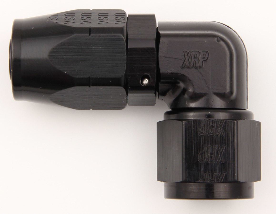 Xrp 209112Bb Black Size-12 '90 Degree' Double Swivel Forged Hose End   Black