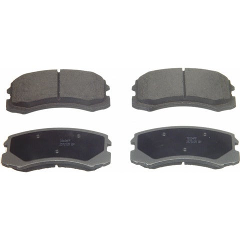 Wagner Brake Disc Brake Pad Set P/N:Pd904  Disc Brake Pad Set P/N:
