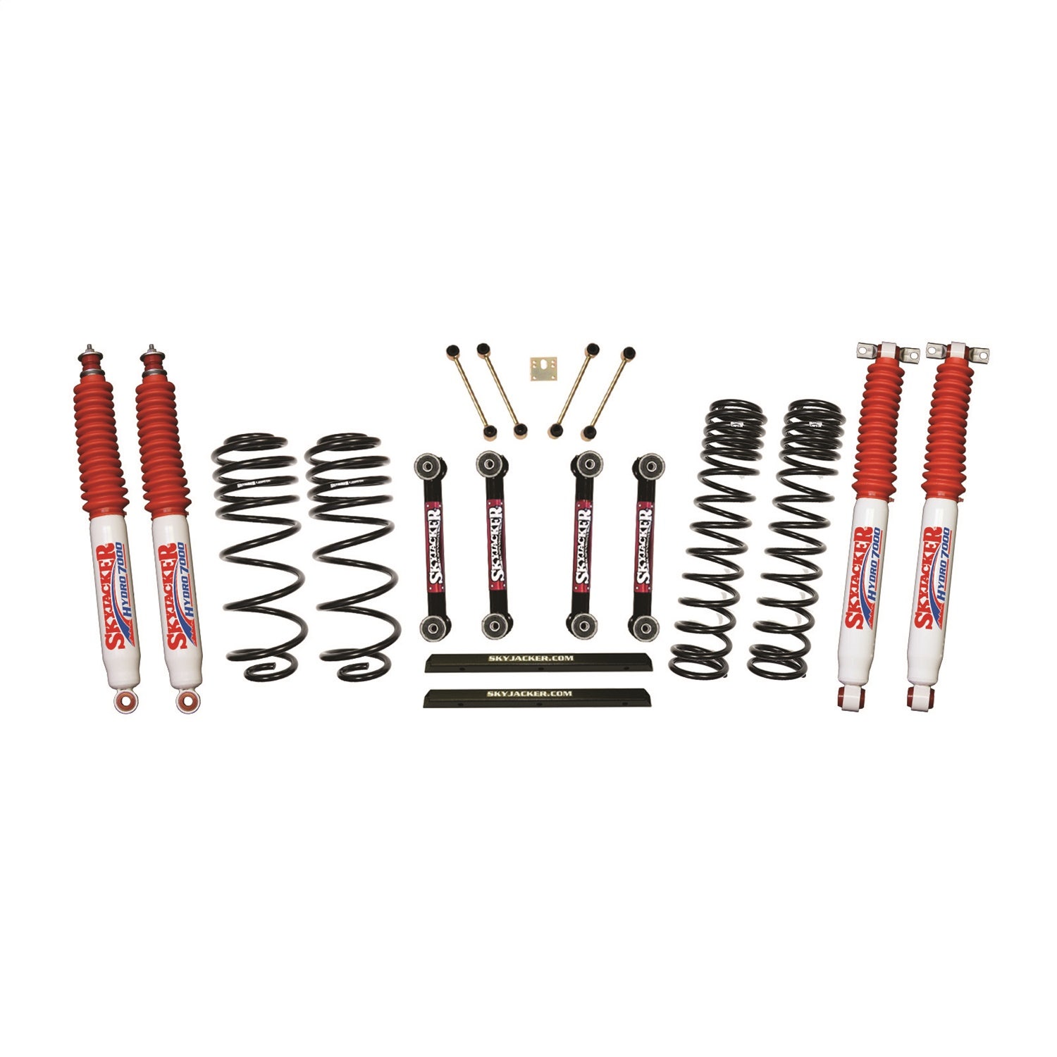Skyjacker Tj401bphlt Long Travel Series Suspension Lift Kit W/Shocks   Long